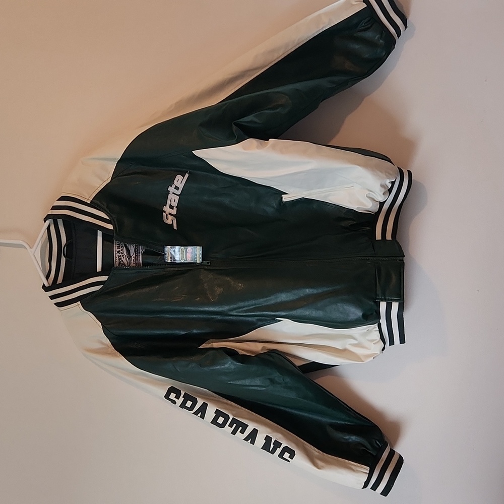 Vintage Steve & Barry's Michigan State Bomber Jacket